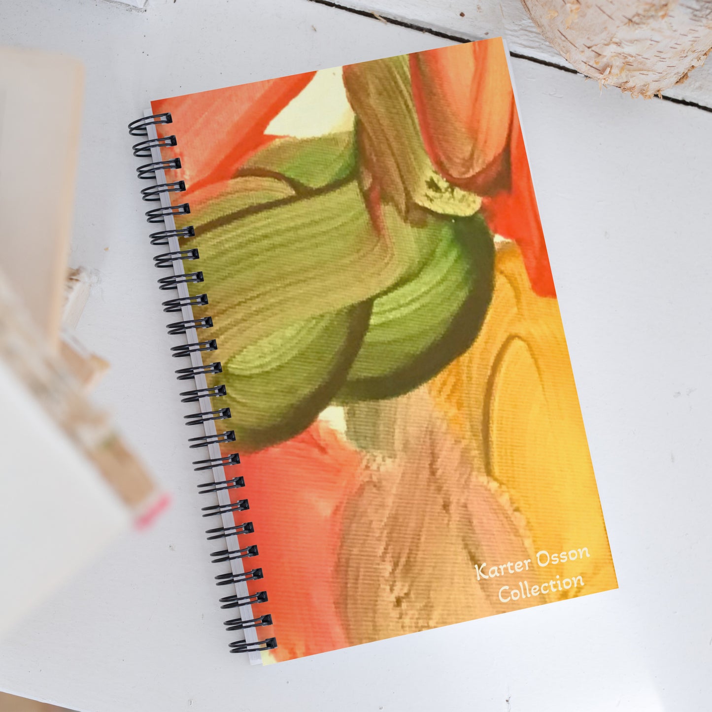 Spiral Notebook Bright
