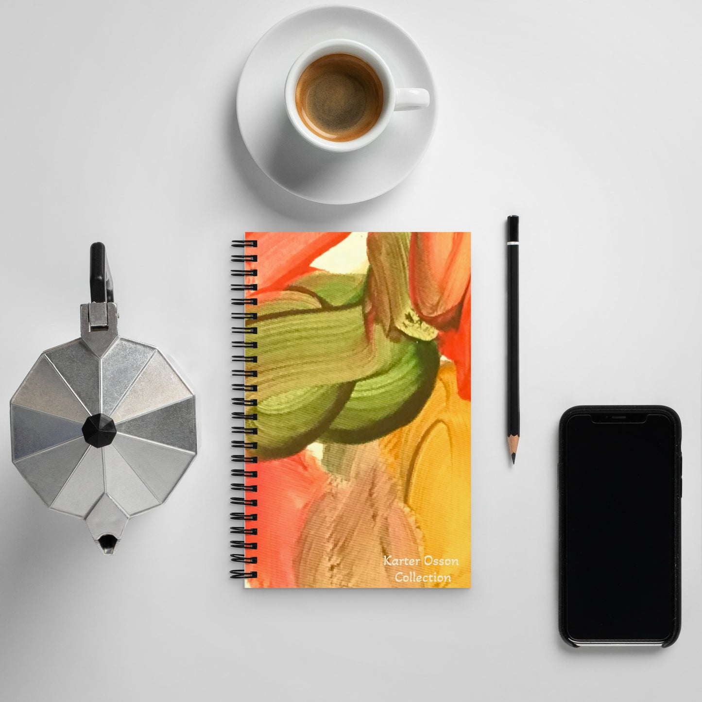 Spiral Notebook Bright