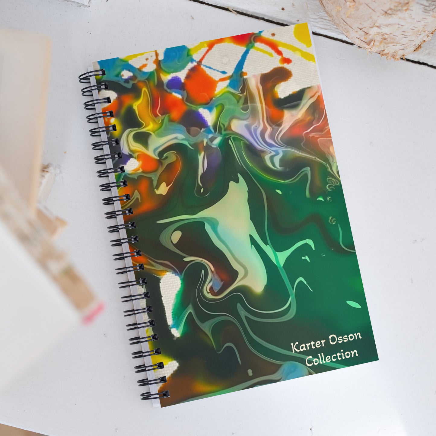 Spiral Notebook Playful