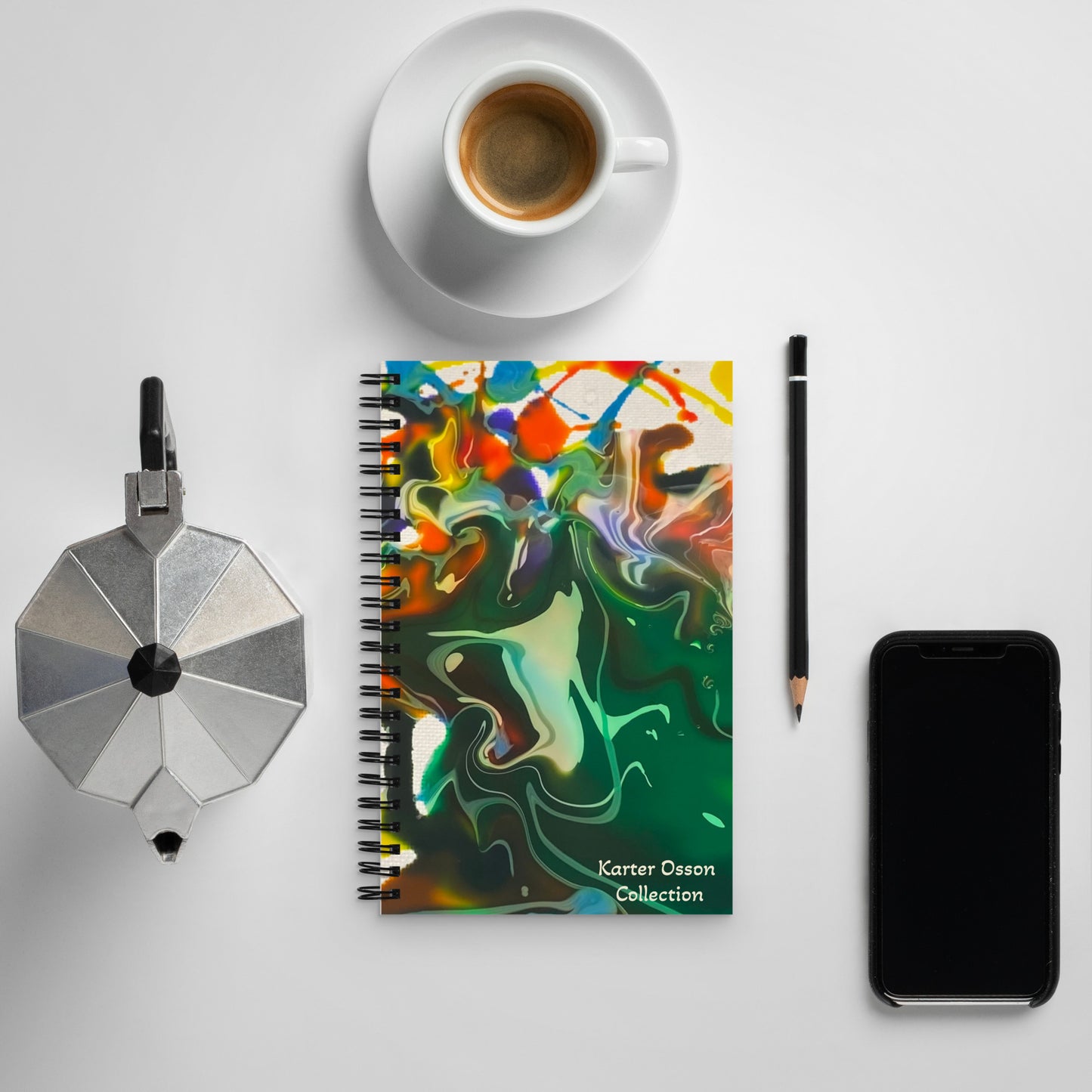 Spiral Notebook Playful
