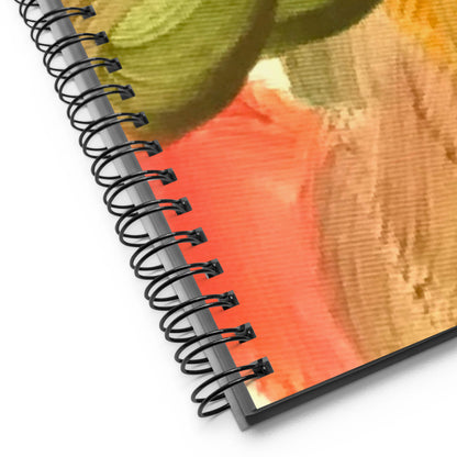 Spiral Notebook Bright